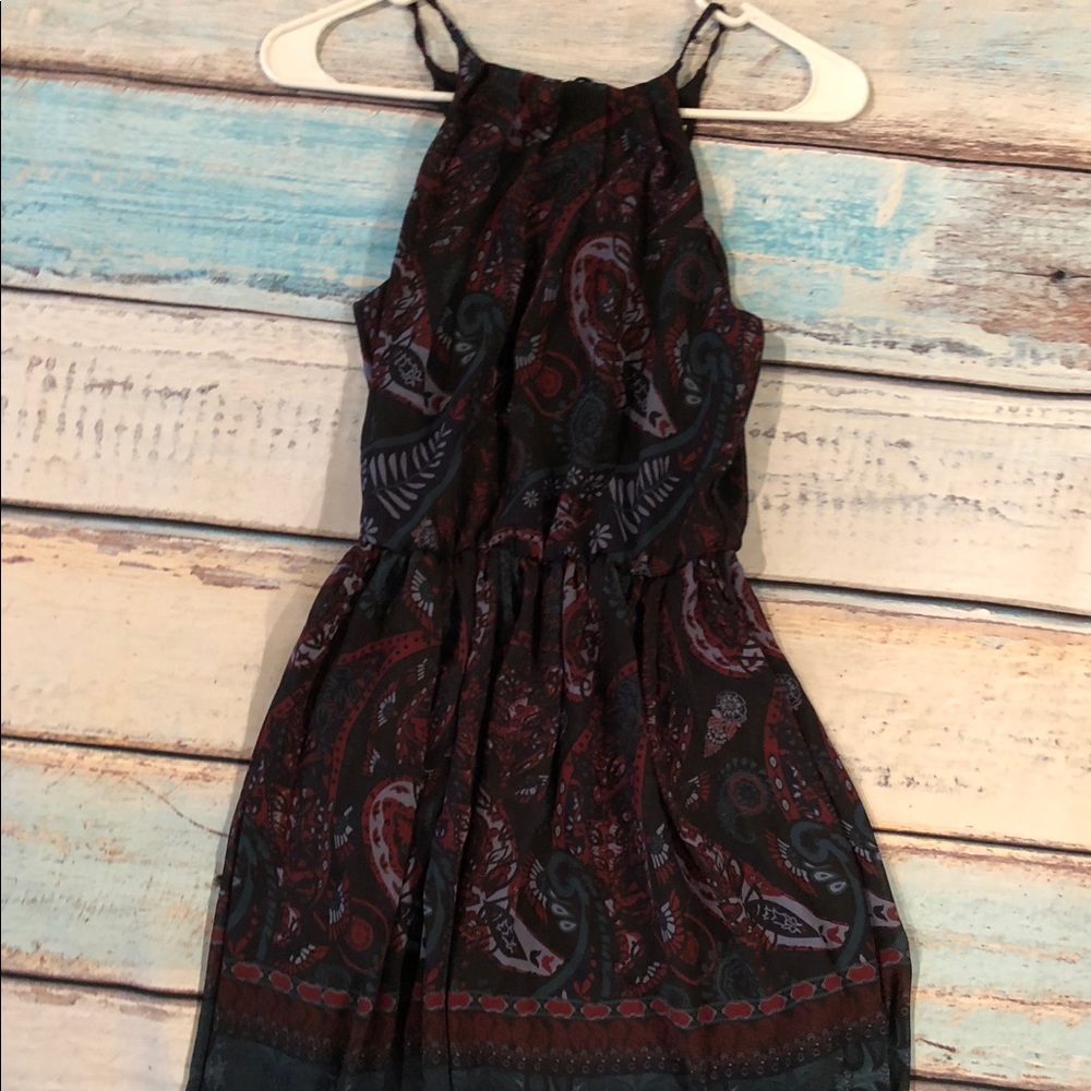 Printed XS Dress